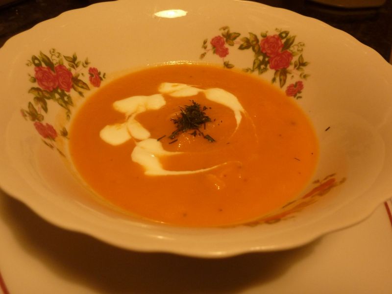 Zupa marchewkowo imbirowa Zupa marchewkowo imbirowa