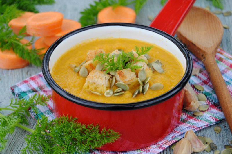 Zupa marchwiowa na rozgrzanie