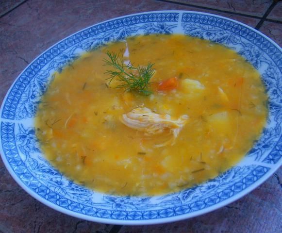 Zupa marchwiowo- ryżowa dietetyczna Zupa marchwiowo- ryżowa dietetyczna