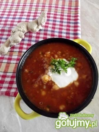 Zupa marokańska z soczewicą Zupa marokańska z soczewicą