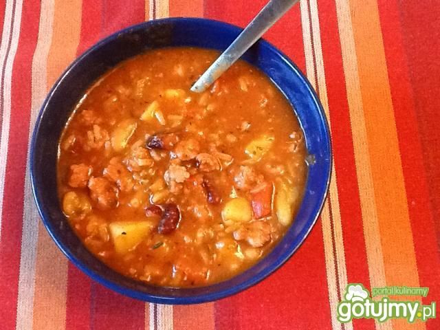 Zupa meksykańska według ajo Zupa meksykańska według ajo