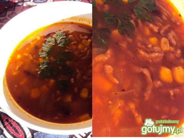 Zupa meksykańska wg przejs Zupa meksykańska wg przejs