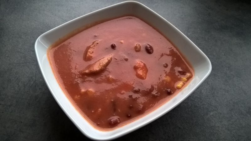 Zupa meksykańska z kurczakiem