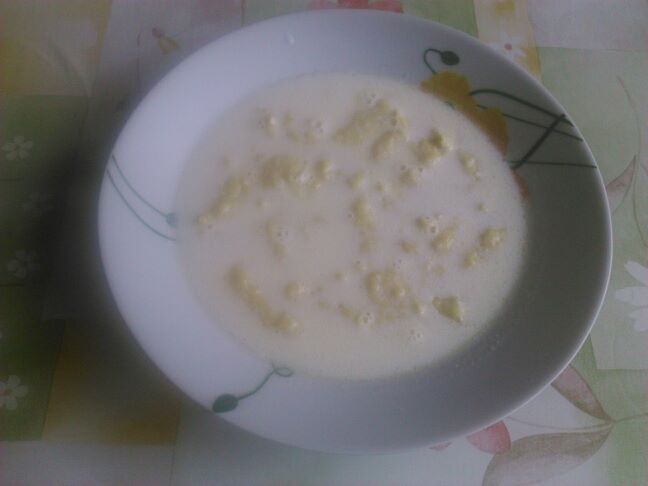 Zupa mleczna z kluskami