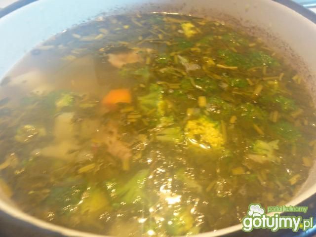 Zupa na zielono
