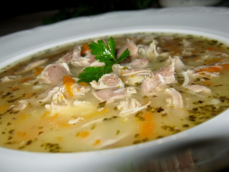 Zupa na żołądkach
