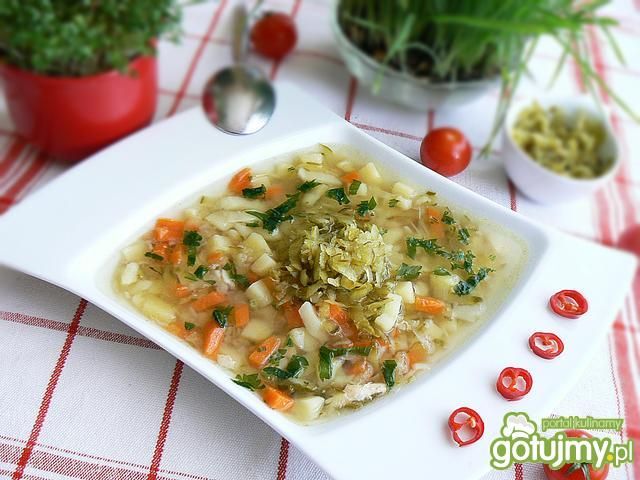 Zupa ogórkowa 14 Zupa ogórkowa 14