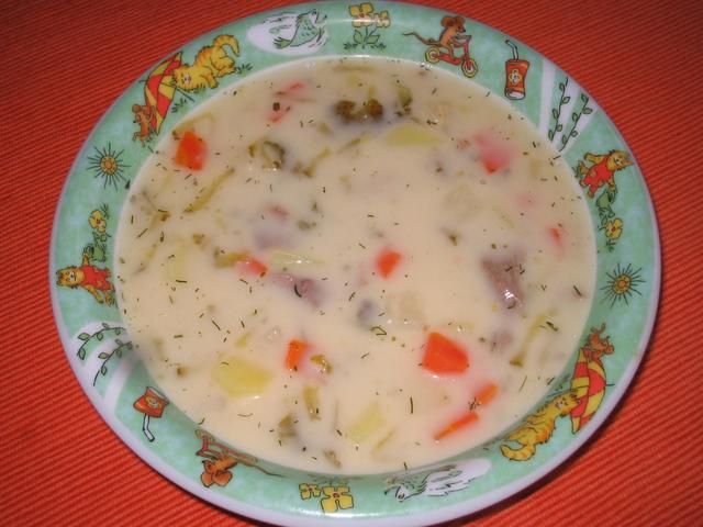Zupa ogorkowa Zupa ogorkowa