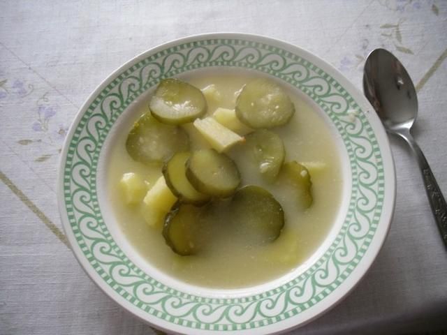 Zupa ogórkowa Zupa ogórkowa
