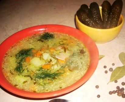 Zupa ogórkowa Zupa ogórkowa