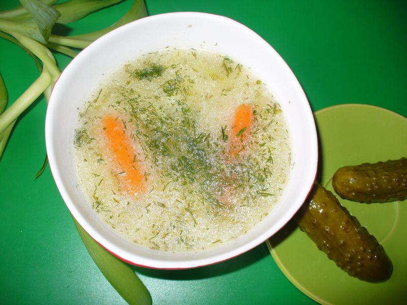 Zupa ogórkowa Zupa ogórkowa