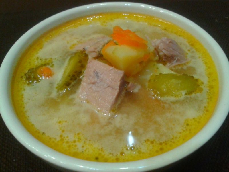 Zupa ogórkowa babci Stasi