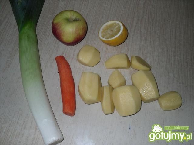 Zupa owocowo - warzywna