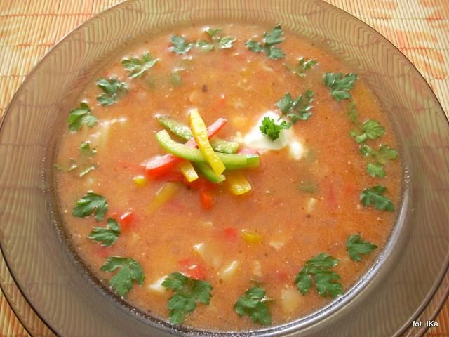 Zupa paprykowa