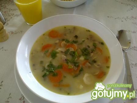 Zupa pieczarkowa 2. Zupa pieczarkowa 2.