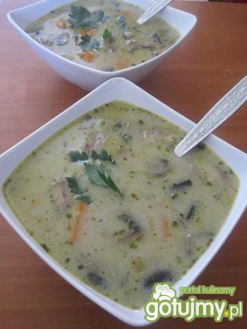 Zupa pieczarkowa dla 2 osób Zupa pieczarkowa dla 2 osób