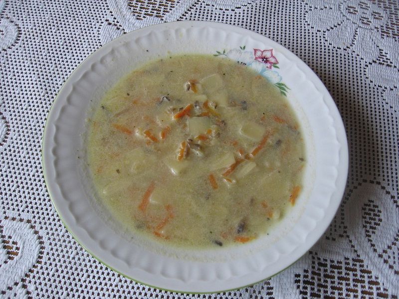 Zupa pieczarkowa mojej mamy