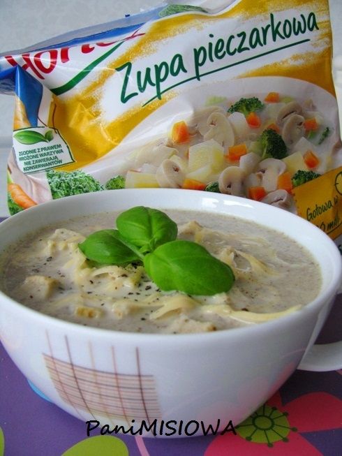 Zupa pieczarkowa po parysku