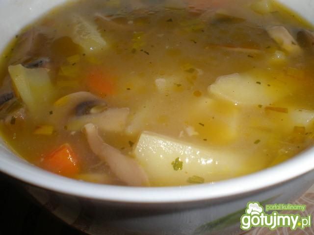 Zupa pieczarkowa z chińską nutą 