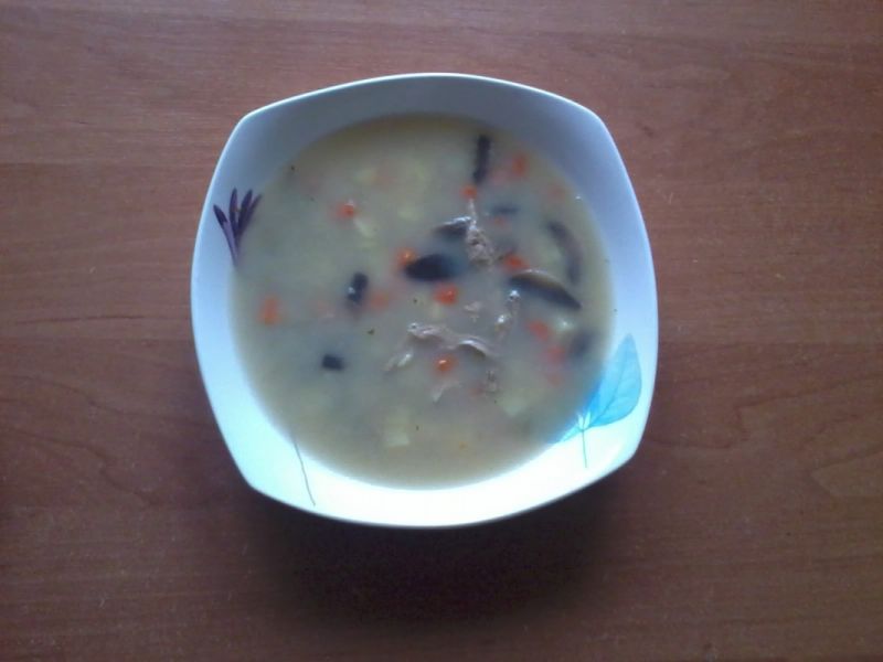 Zupa pieczarkowa z warzywami  Zupa pieczarkowa z warzywami