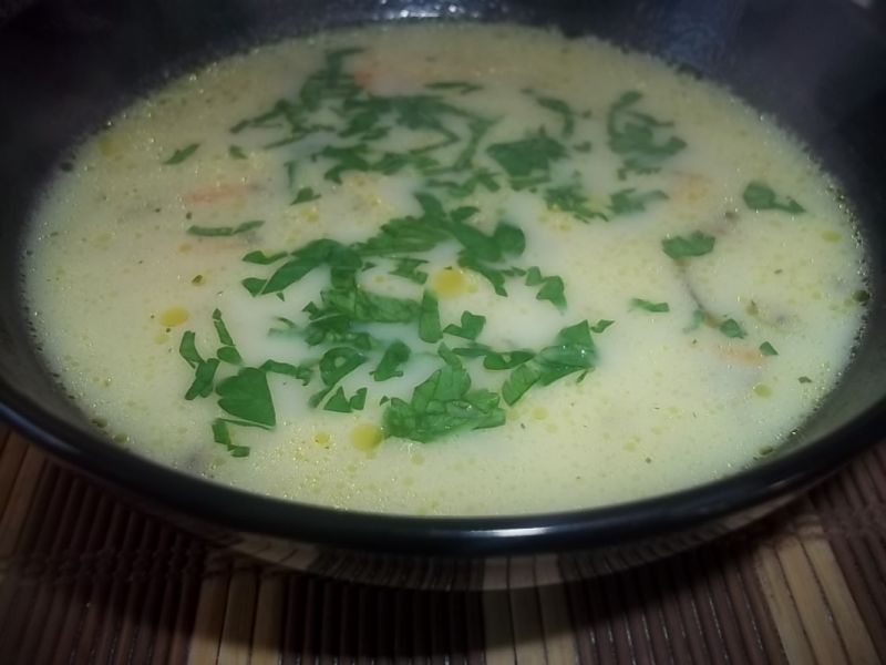 Zupa pieczarkowo-warzywna