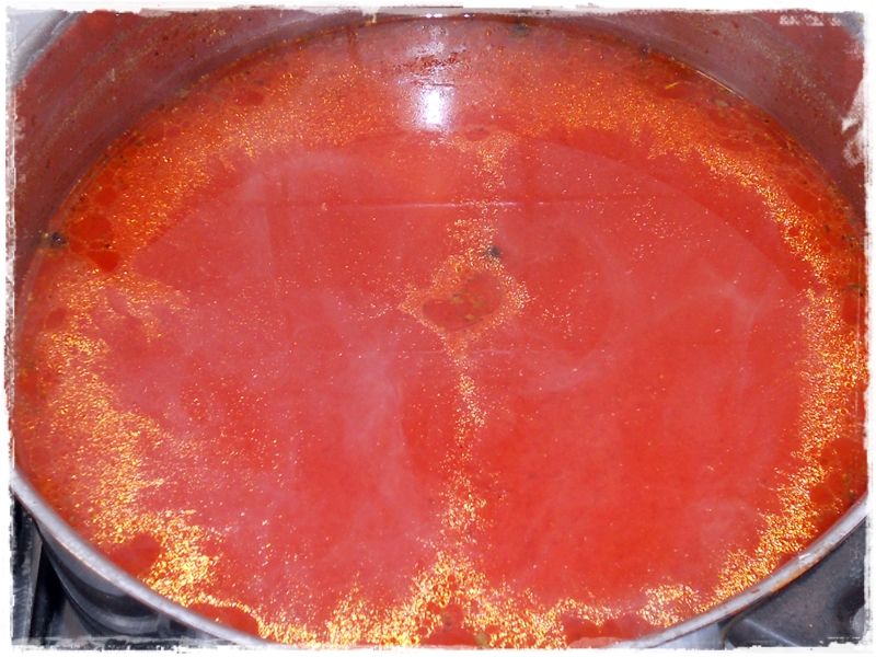 Zupa pomidorowa na kurczaku 