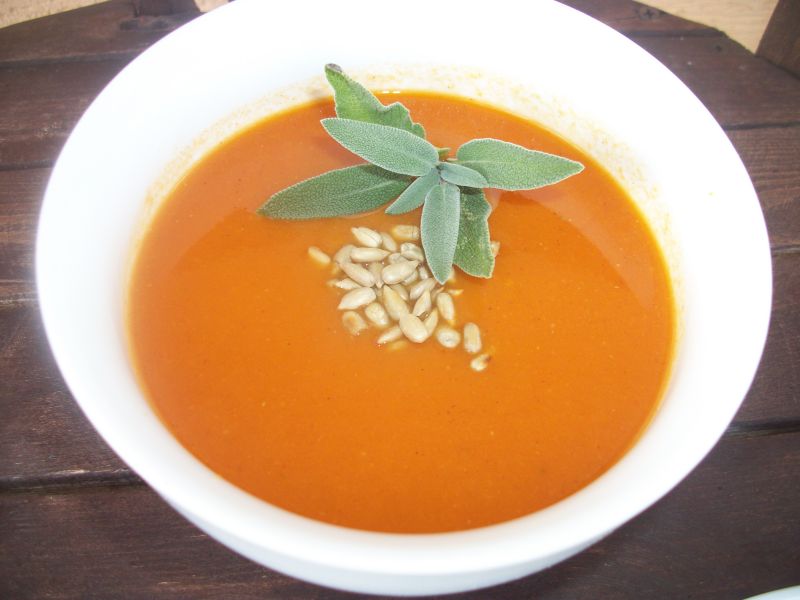 Zupa pomidorowa z dynią