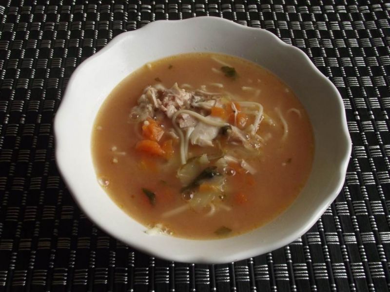 Zupa pomidorowa z imbirem 