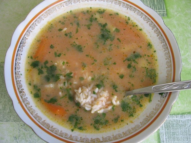 Zupa pomidorowa z ryżem