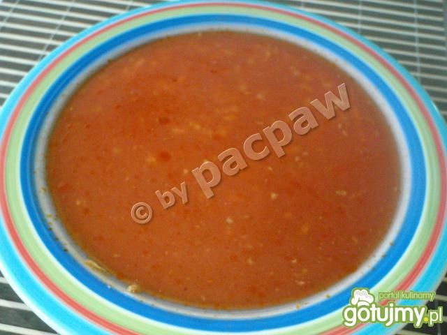 Zupa pomidorowa z ryżem  Zupa pomidorowa z ryżem