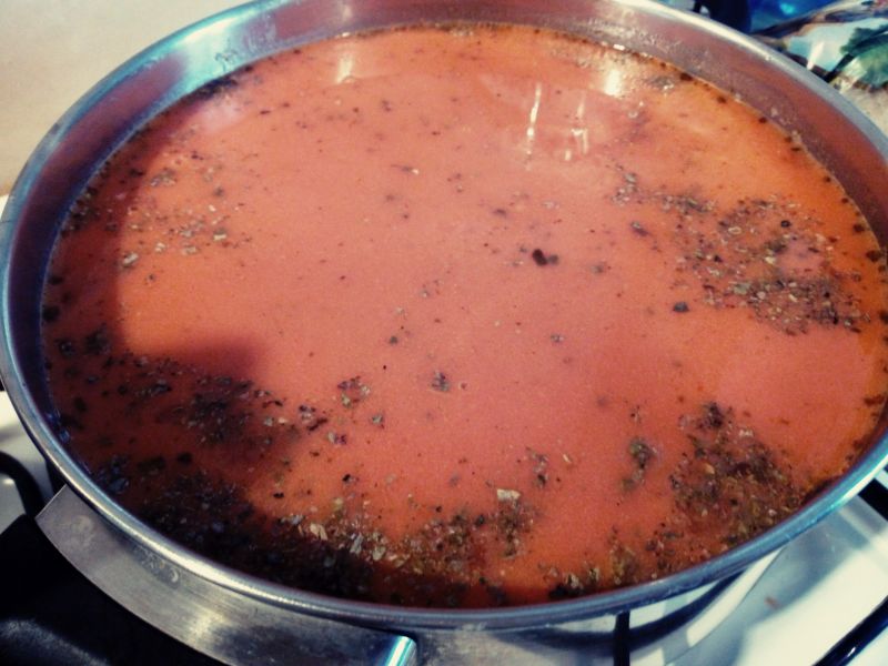 Zupa pomidorowa zabielana
