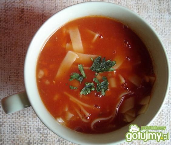 Zupa pomidorowa zasmażana 2