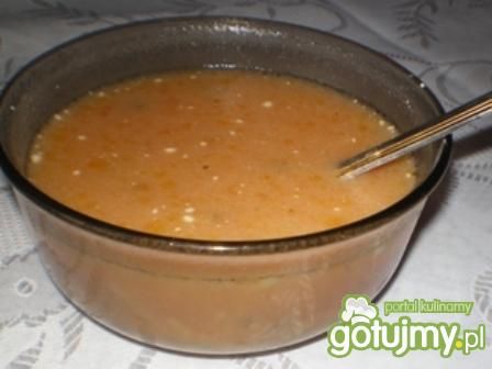 Zupa pomidorowa ze śmietaną Zupa pomidorowa ze śmietaną