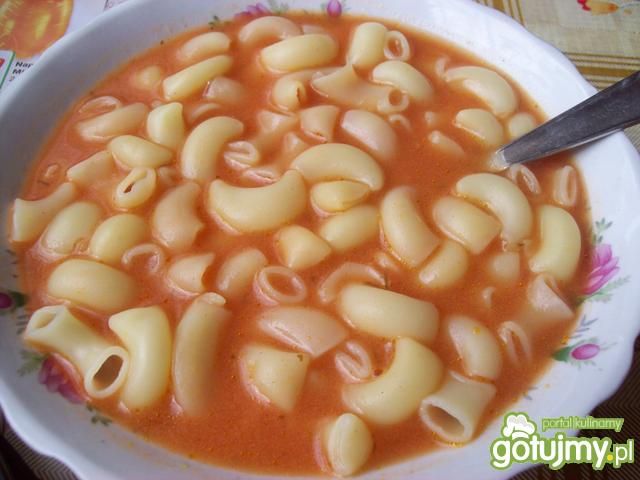 Zupa pomidorowa ze świeżych pomidorów