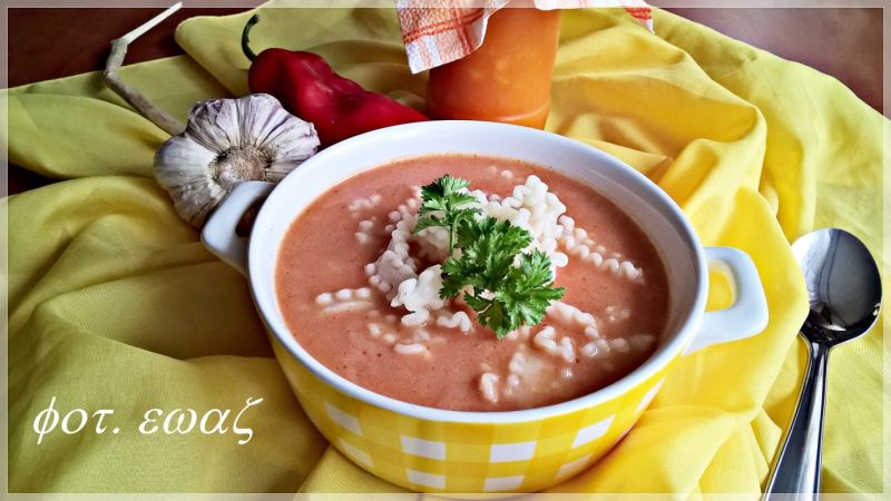 Zupa pomidorowo - dyniowa