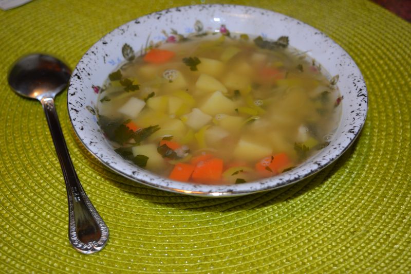 Zupa porowa z soczewicą Zupa porowa z soczewicą
