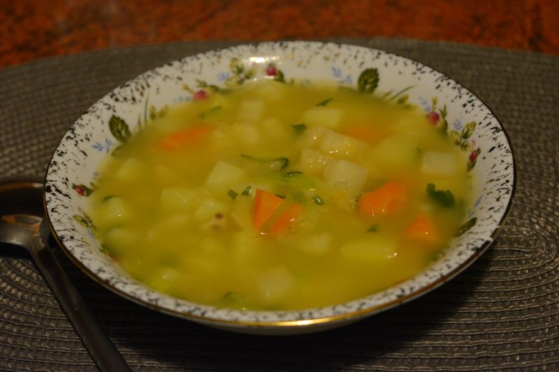 Zupa porowa z soczewicą Zupa porowa z soczewicą