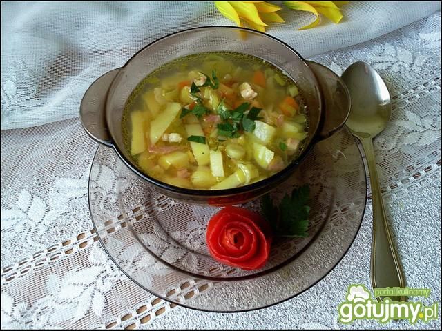 Zupa porowo-ziemniaczana