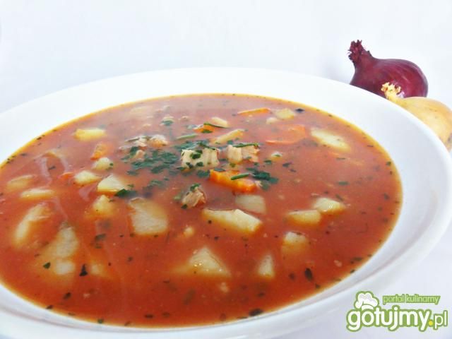 Zupa prawie jak gulaszowa Zupa prawie jak gulaszowa