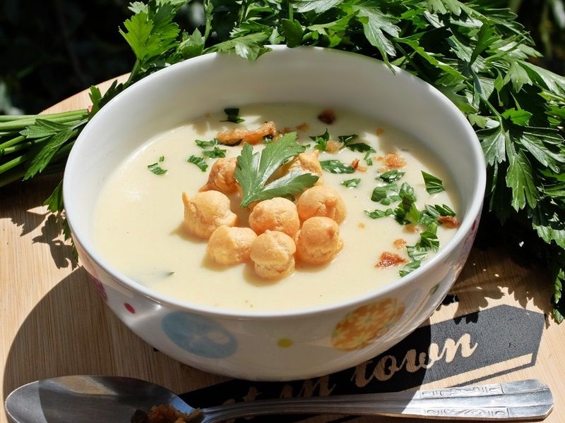 Zupa prowansalska - selerowa