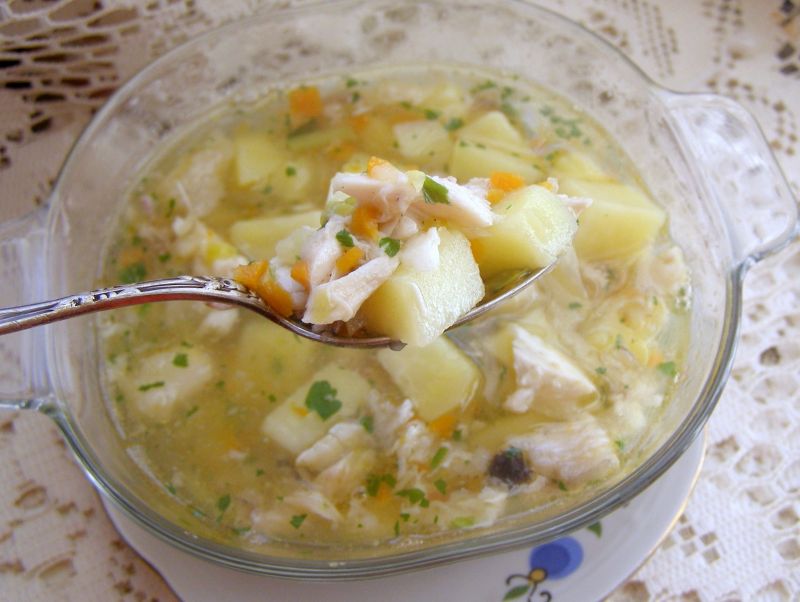 Zupa rybna z leszcza...