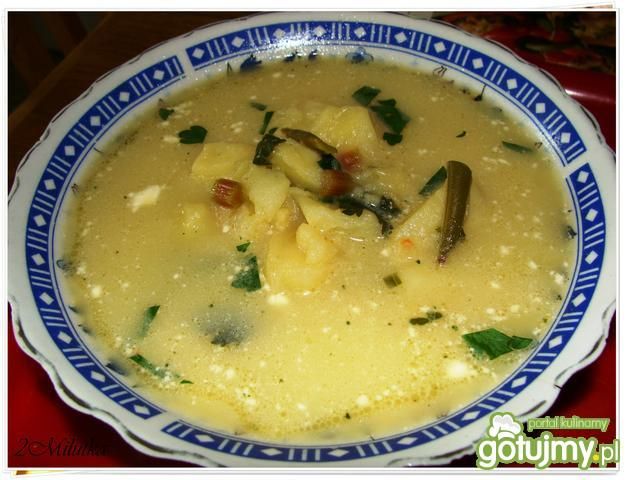 Zupa śmieciara typowo letnia
