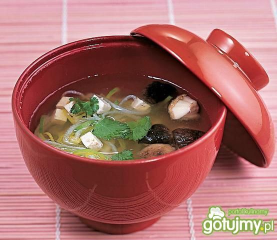 Zupa sojowa z tofu Zupa sojowa z tofu