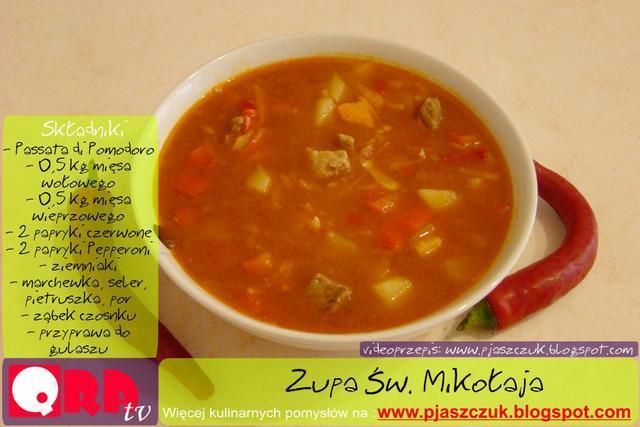 Zupa Świętego Mikołaja Zupa Świętego Mikołaja