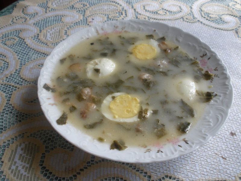 Zupa szczawiowa Zupa szczawiowa