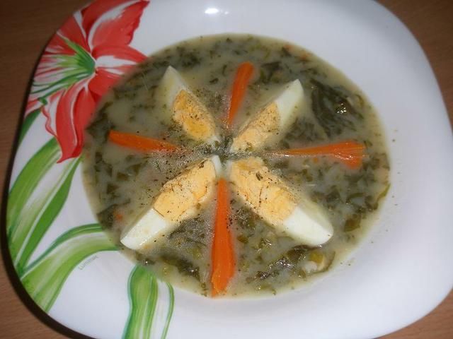 Zupa szczawiowa Zupa szczawiowa