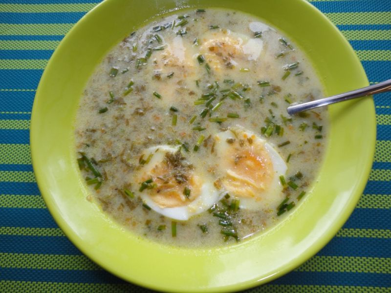 Zupa szczawiowa Zupa szczawiowa