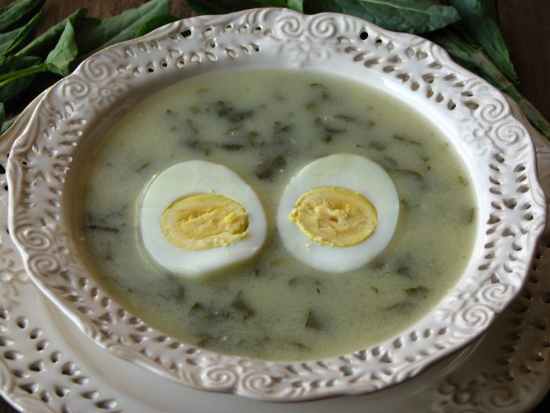 Zupa szczawiowa Zupa szczawiowa