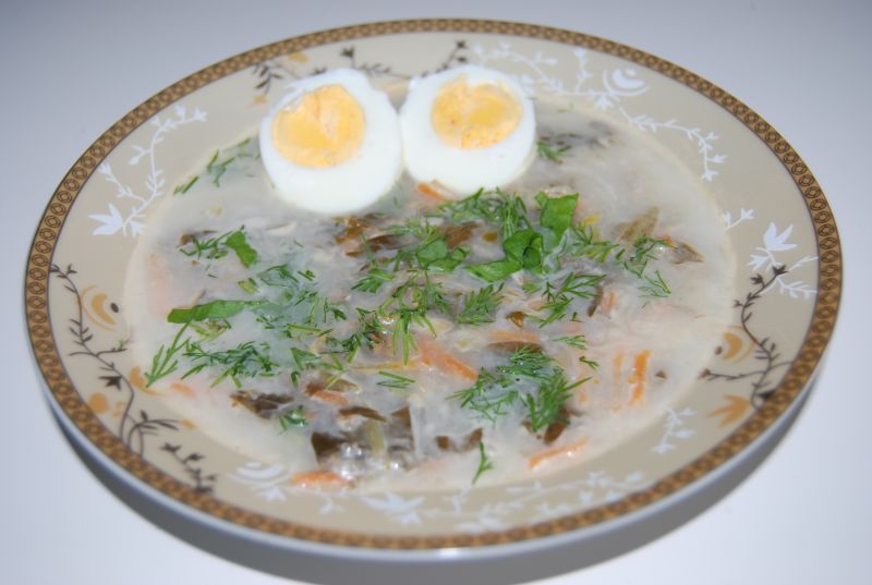 Zupa szczawiowa  Zupa szczawiowa