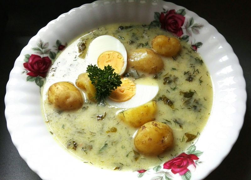 Zupa szczawiowa Zupa szczawiowa